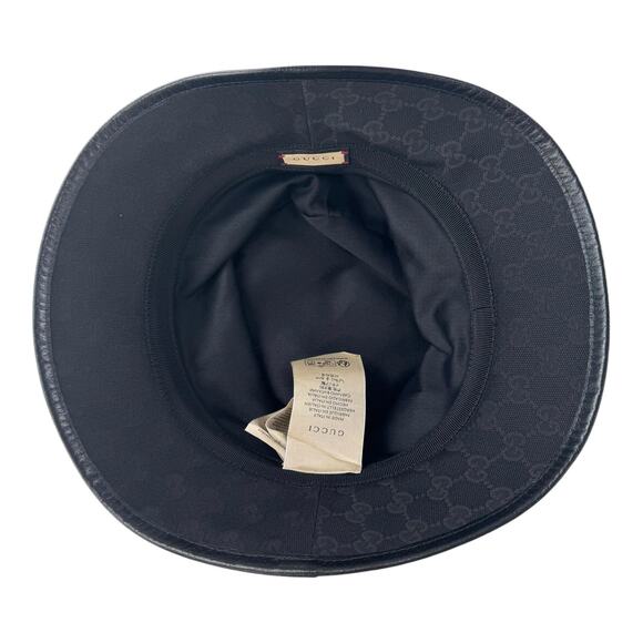 Gucci Monogram Black Bucket Hat main image 4